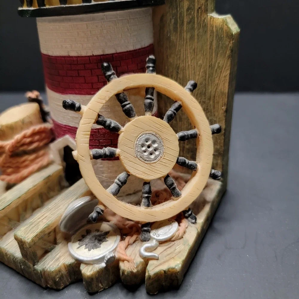 Lighthouse bookends 5.5